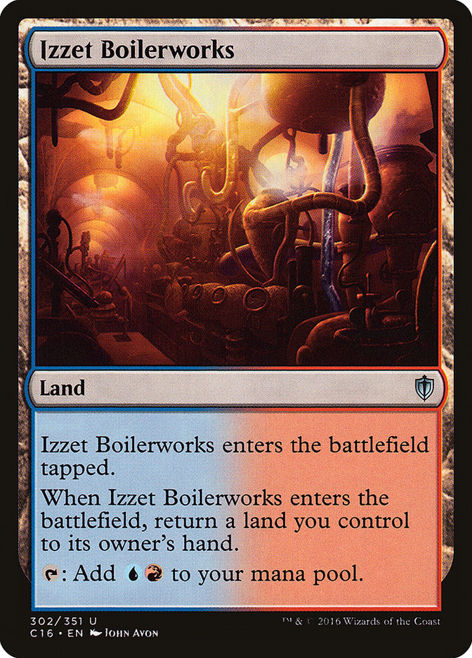 Izzet Boilerworks [Commander 2016] | Chromatic Games