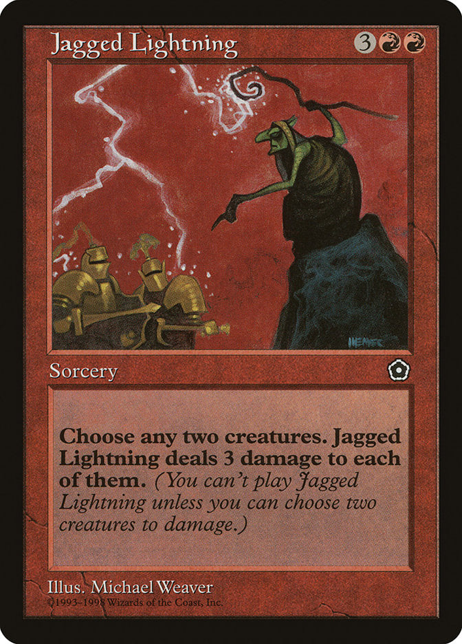 Jagged Lightning [Portal Second Age] | Chromatic Games
