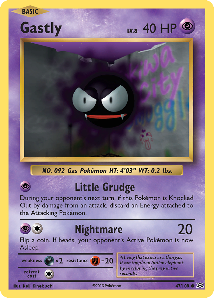 Gastly (47/108) [XY: Evolutions] | Chromatic Games