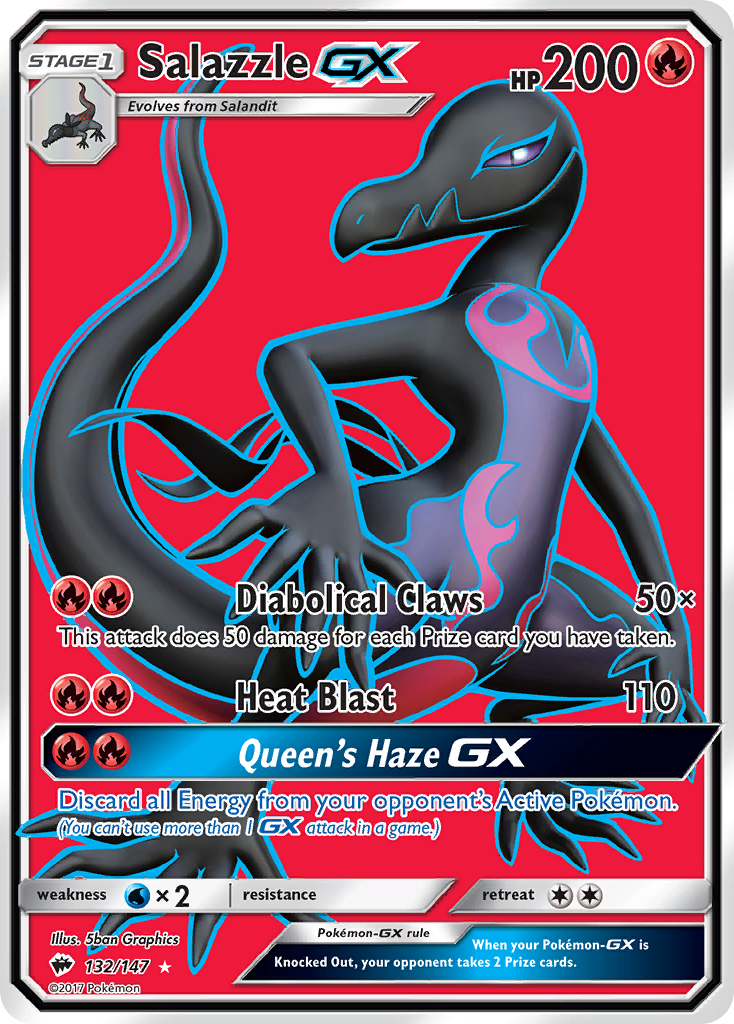 Salazzle GX [Burning Shadows] | Chromatic Games