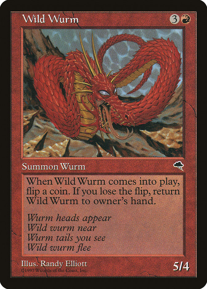 Wild Wurm [Tempest] | Chromatic Games