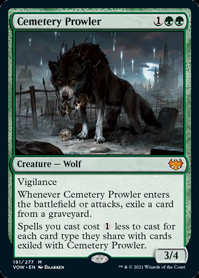 Cemetery Prowler [Innistrad: Crimson Vow] | Chromatic Games