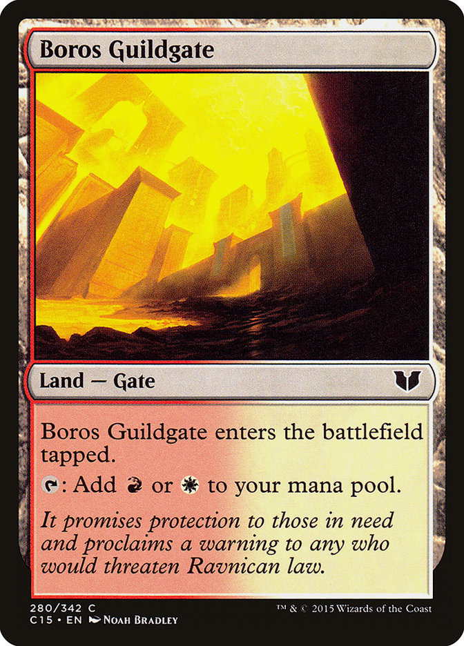 Boros Guildgate [Commander 2015] | Chromatic Games