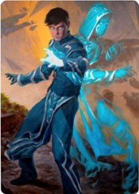 Jace, Mirror Mage 1 Art Card [Zendikar Rising Art Series] | Chromatic Games