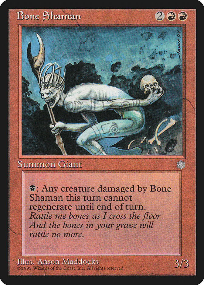 Bone Shaman [Ice Age] | Chromatic Games