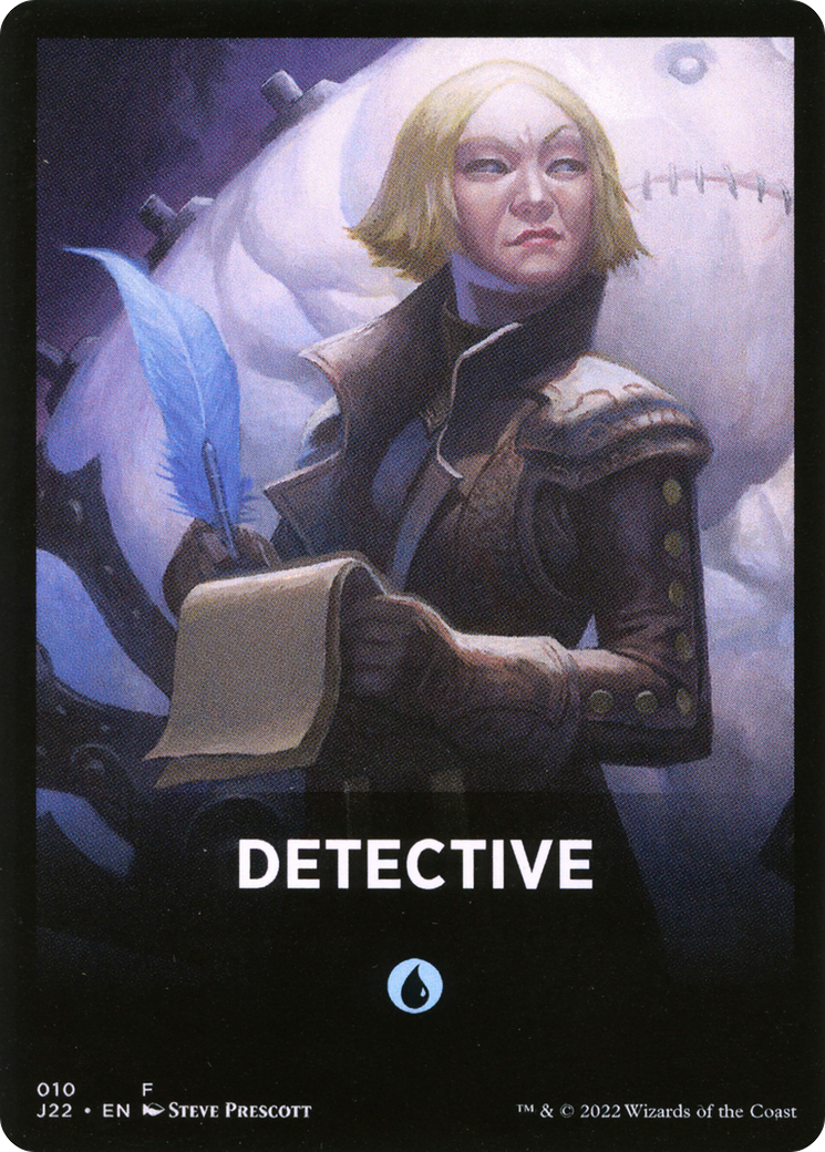 Detective Theme Card [Jumpstart 2022 Front Cards] | Chromatic Games