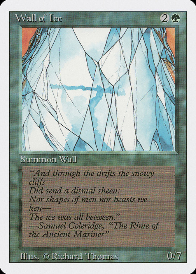 Wall of Ice [Revised Edition] | Chromatic Games