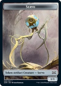 Servo // Shapeshifter Double-Sided Token [Double Masters Tokens] | Chromatic Games