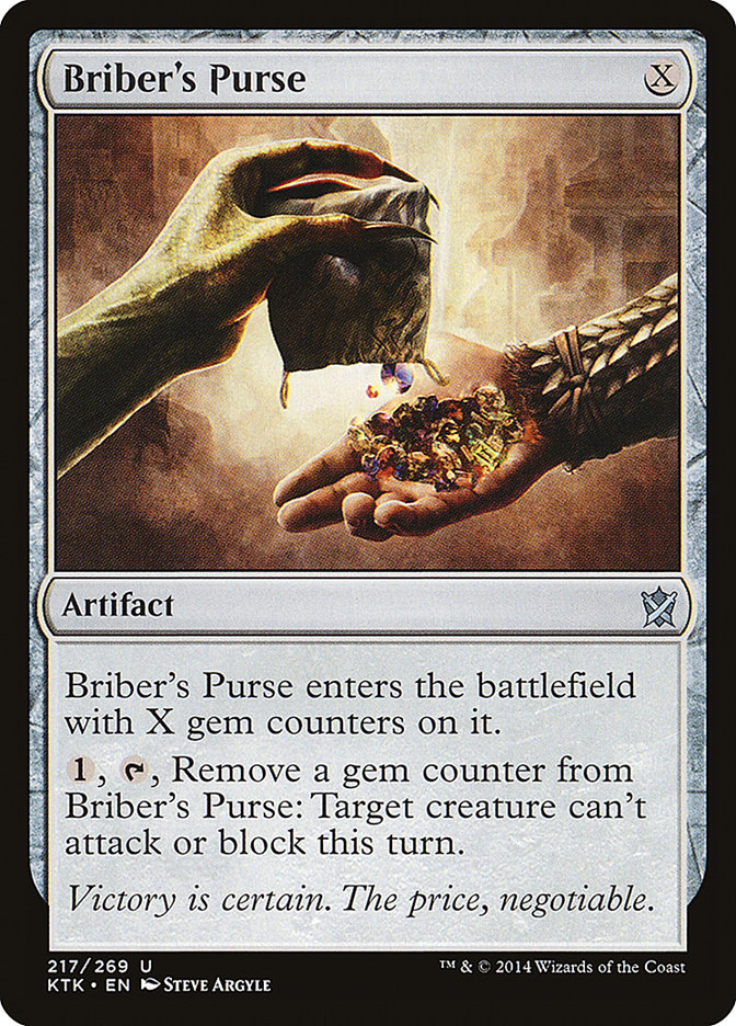 Briber's Purse [Khans of Tarkir] | Chromatic Games