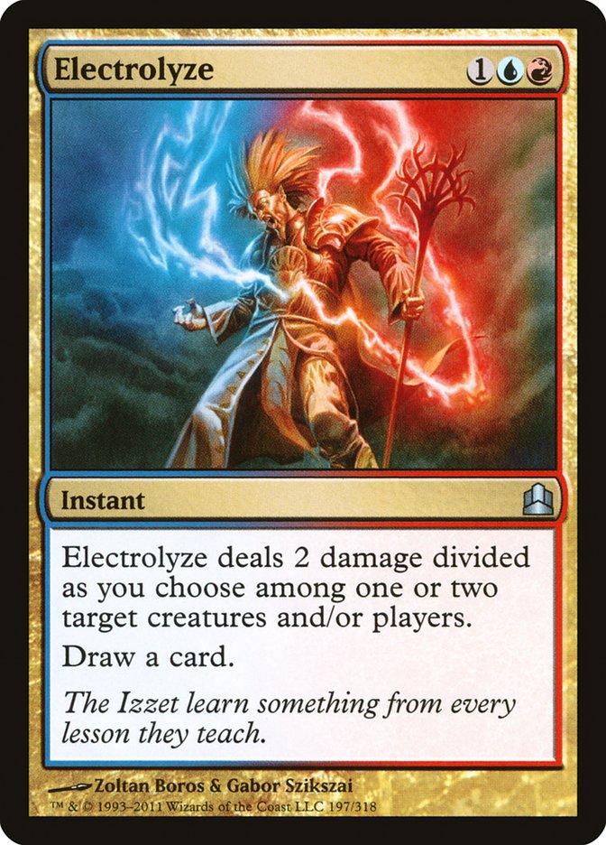 Electrolyze [Commander 2011] | Chromatic Games