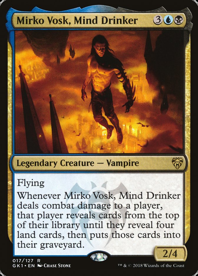 Mirko Vosk, Mind Drinker [Guilds of Ravnica Guild Kit] | Chromatic Games