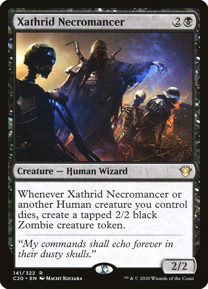 Xathrid Necromancer [Commander 2020] | Chromatic Games