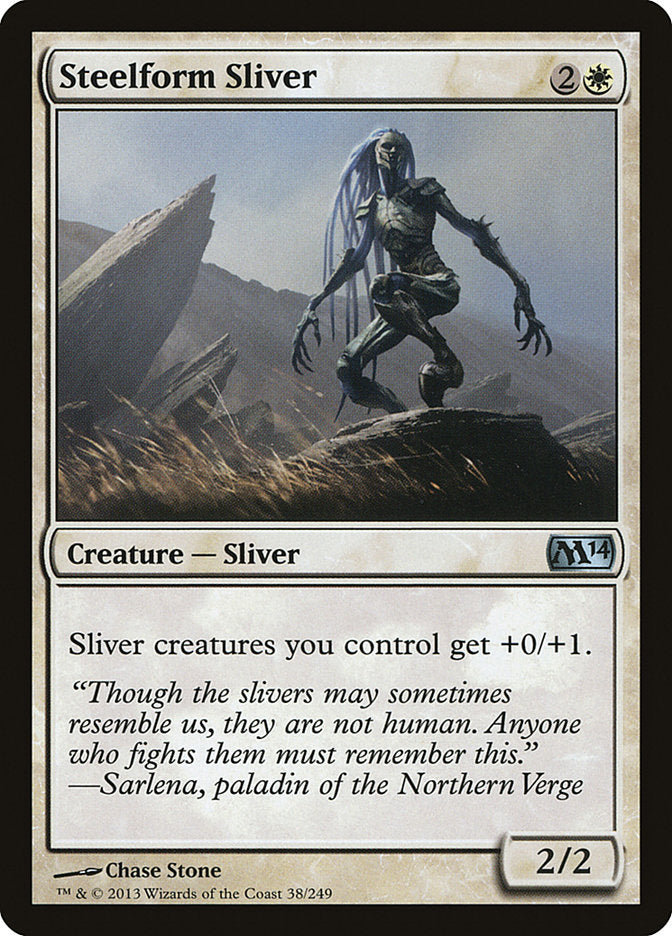 Steelform Sliver [Magic 2014] | Chromatic Games