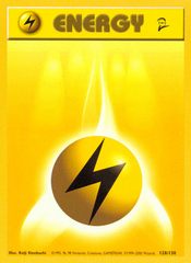 Lightning Energy (128/130) [Base Set 2] | Chromatic Games