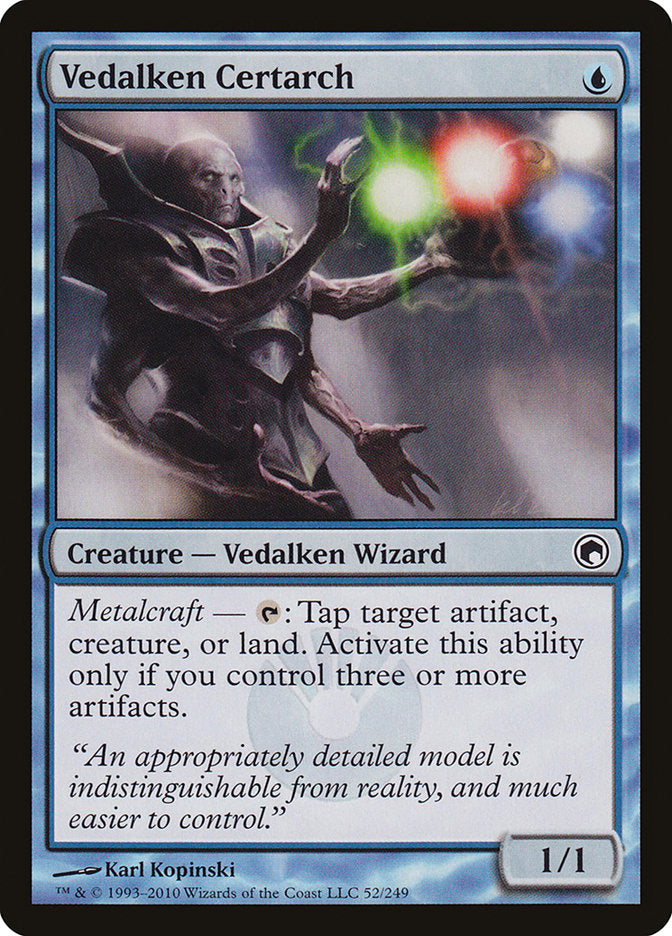 Vedalken Certarch [Scars of Mirrodin] | Chromatic Games