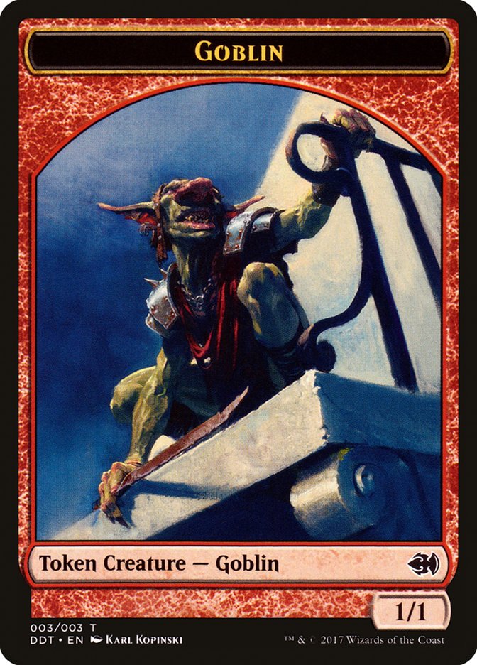 Goblin Token [Duel Decks: Merfolk vs. Goblins Tokens] | Chromatic Games