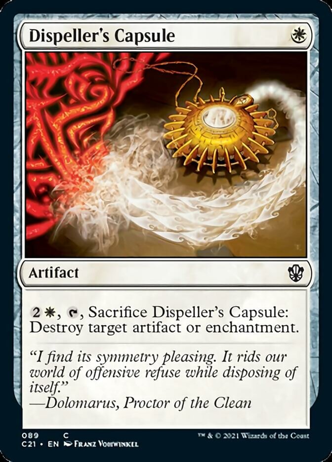 Dispeller's Capsule [Commander 2021] | Chromatic Games