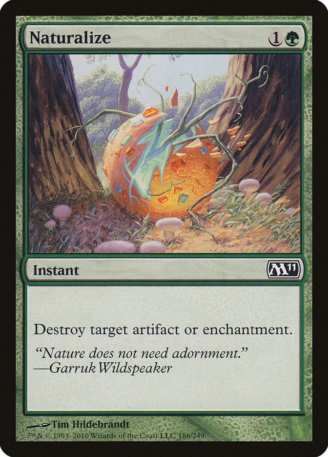 Naturalize [Magic 2011] | Chromatic Games