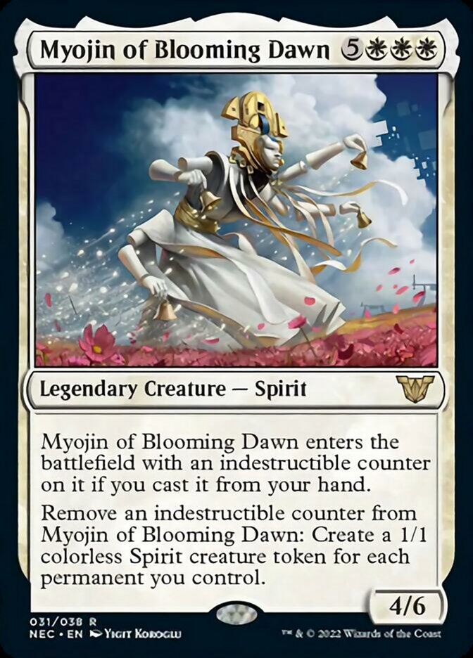 Myojin of Blooming Dawn [Kamigawa: Neon Dynasty Commander] | Chromatic Games