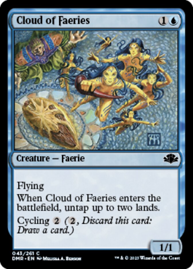 Cloud of Faeries [Dominaria Remastered] | Chromatic Games