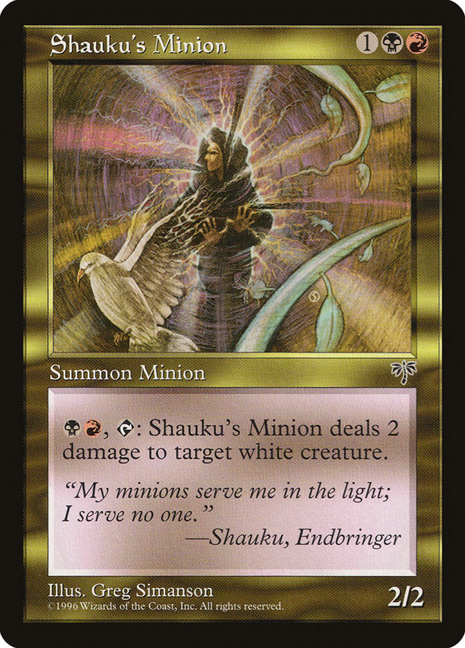 Shauku's Minion [Mirage] | Chromatic Games