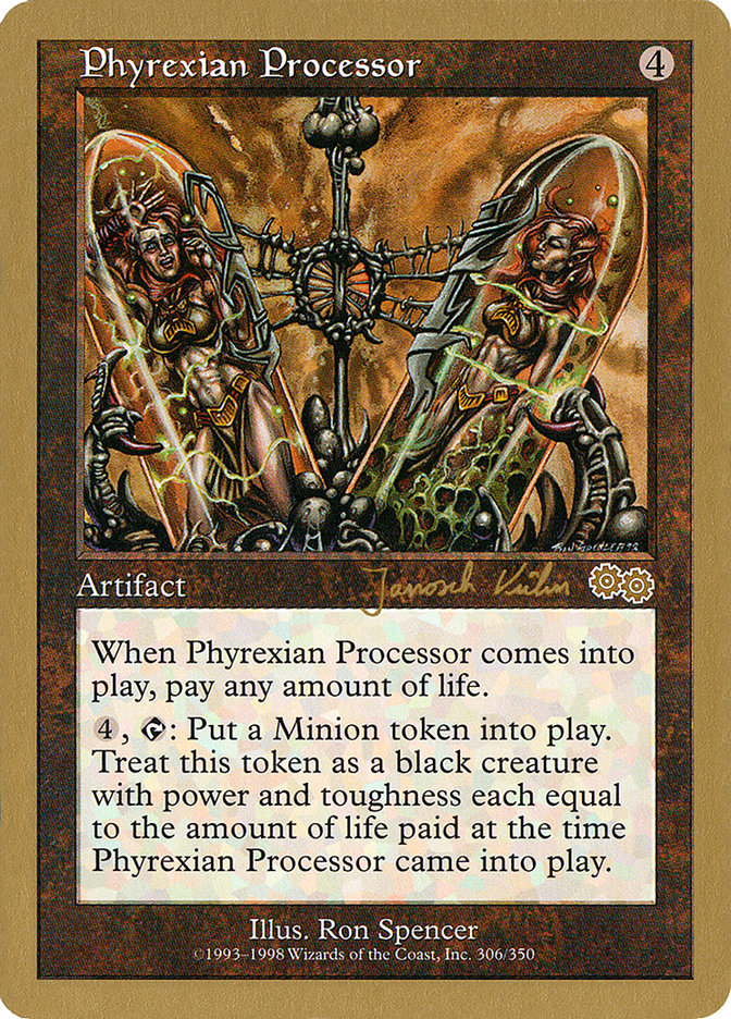 Phyrexian Processor (Janosch Kuhn) [World Championship Decks 2000] | Chromatic Games