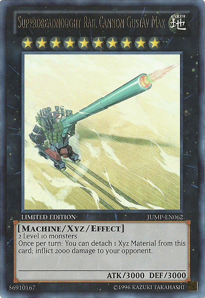 Superdreadnought Rail Cannon Gustav Max [JUMP-EN062] Ultra Rare | Chromatic Games