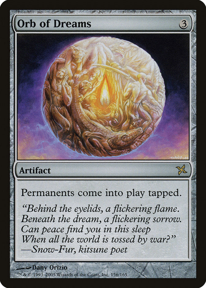 Orb of Dreams [Betrayers of Kamigawa] | Chromatic Games