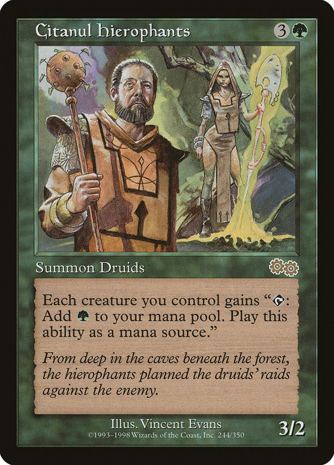 Citanul Hierophants [Urza's Saga] | Chromatic Games