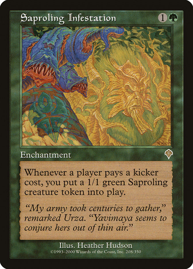 Saproling Infestation [Invasion] | Chromatic Games