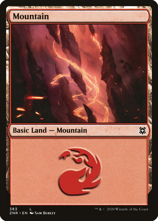 Mountain (383) [Zendikar Rising] | Chromatic Games