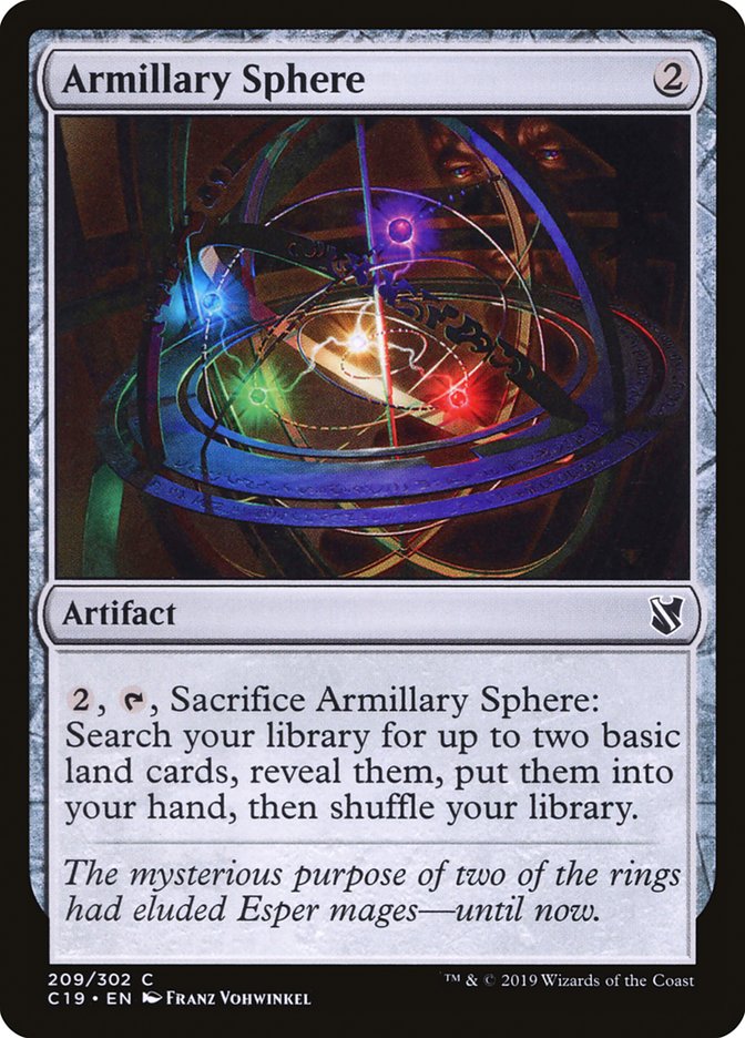 Armillary Sphere [Commander 2019] | Chromatic Games