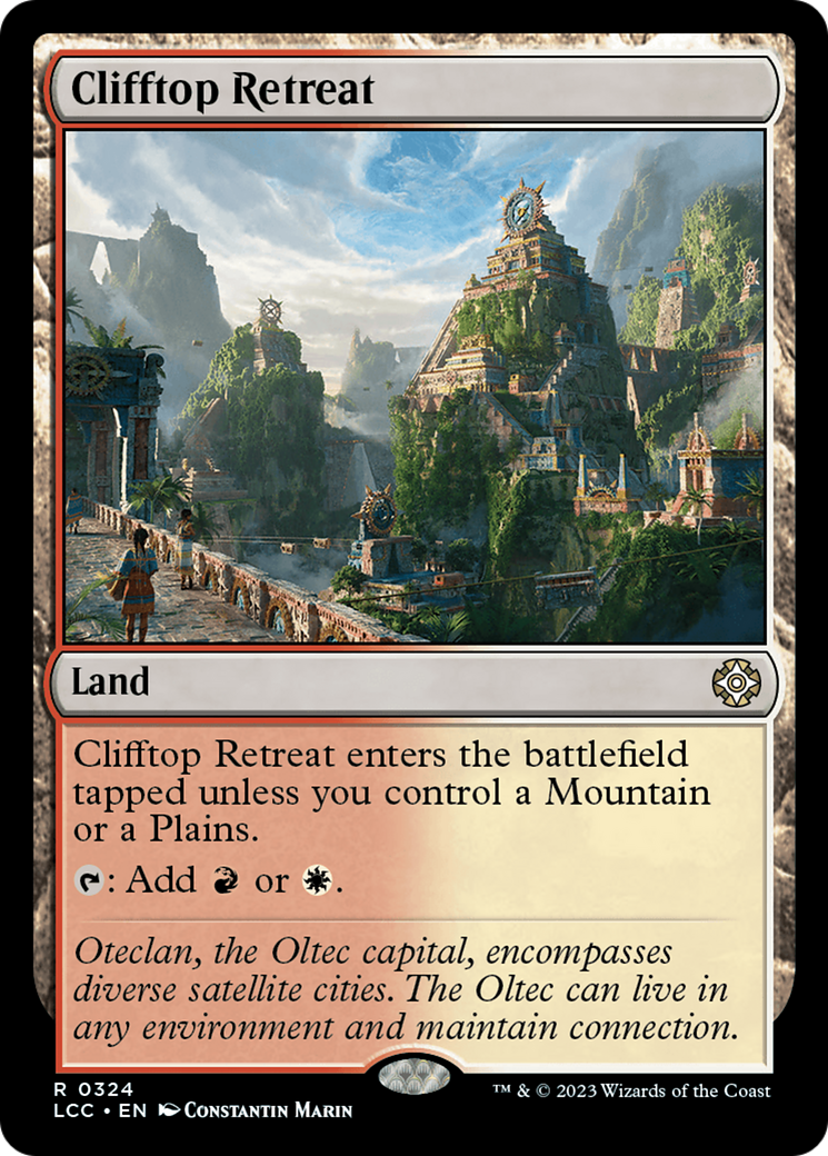 Clifftop Retreat [The Lost Caverns of Ixalan Commander] | Chromatic Games