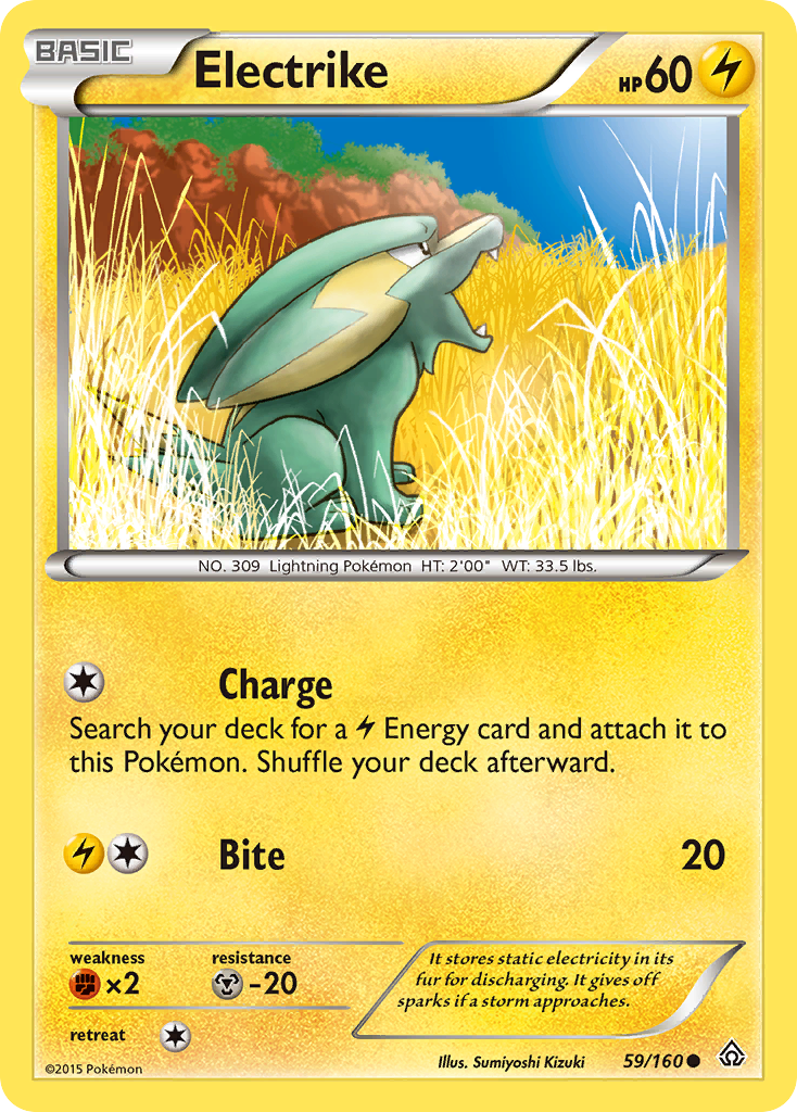 Electrike (59/160) [XY: Primal Clash] | Chromatic Games