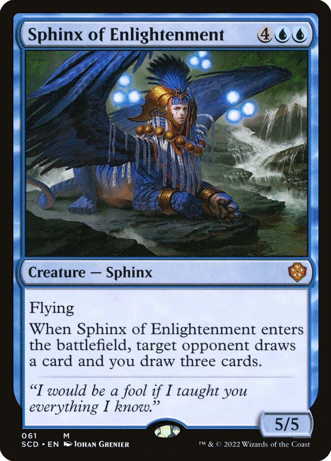 Sphinx of Enlightenment [Starter Commander Decks] | Chromatic Games