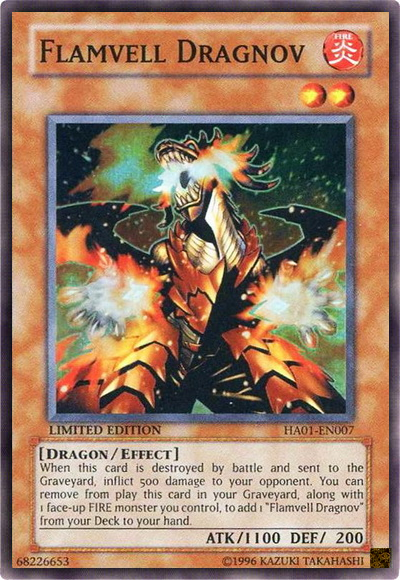 Flamvell Dragnov [HA01-EN007] Super Rare | Chromatic Games