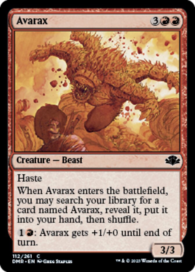 Avarax [Dominaria Remastered] | Chromatic Games