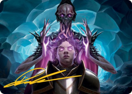 Mind Flayer Art Card (Gold-Stamped Signature) [Dungeons & Dragons: Adventures in the Forgotten Realms Art Series] | Chromatic Games