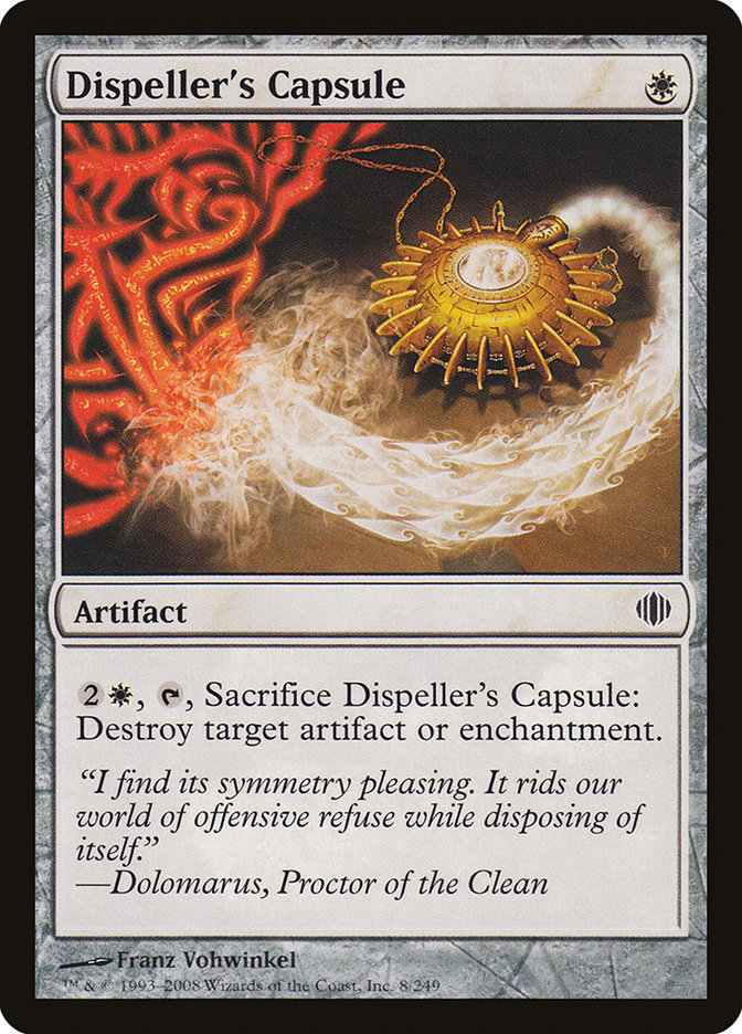 Dispeller's Capsule [Shards of Alara] | Chromatic Games