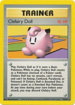 Clefairy Doll [Base Set] | Chromatic Games