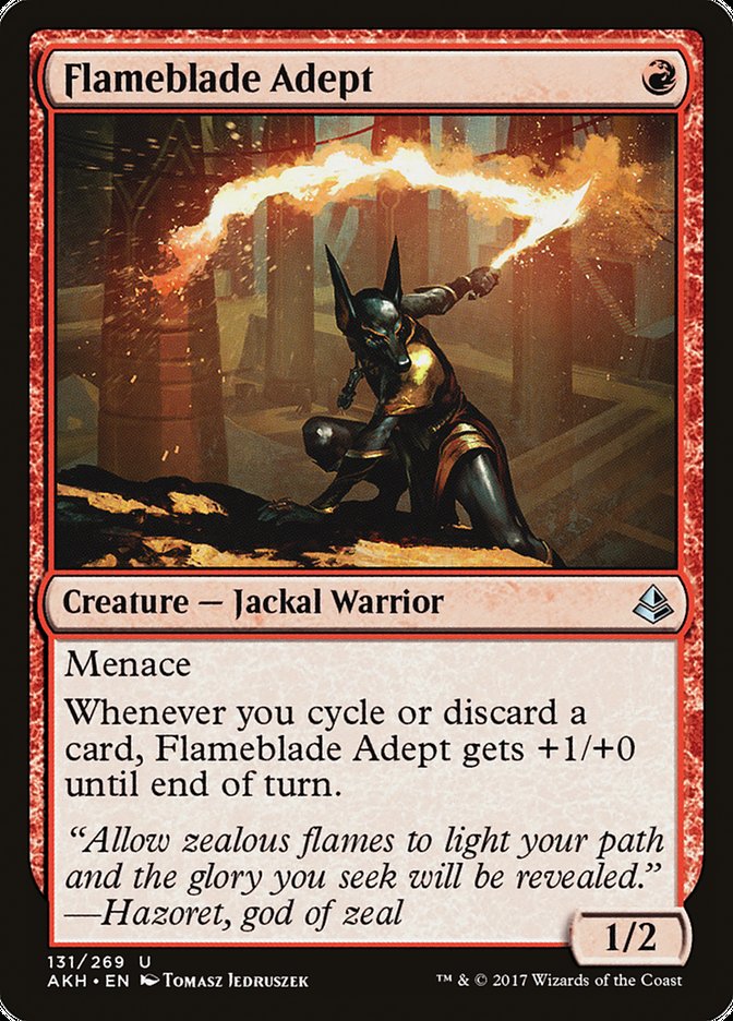 Flameblade Adept [Amonkhet] | Chromatic Games