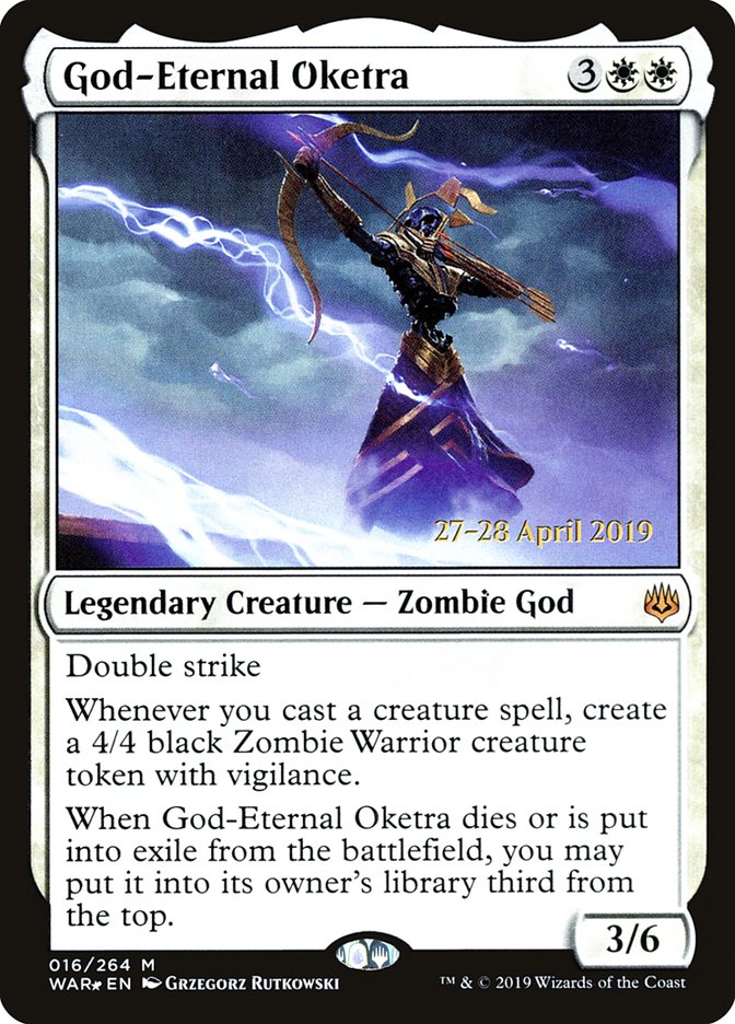 God-Eternal Oketra [War of the Spark Prerelease Promos] | Chromatic Games