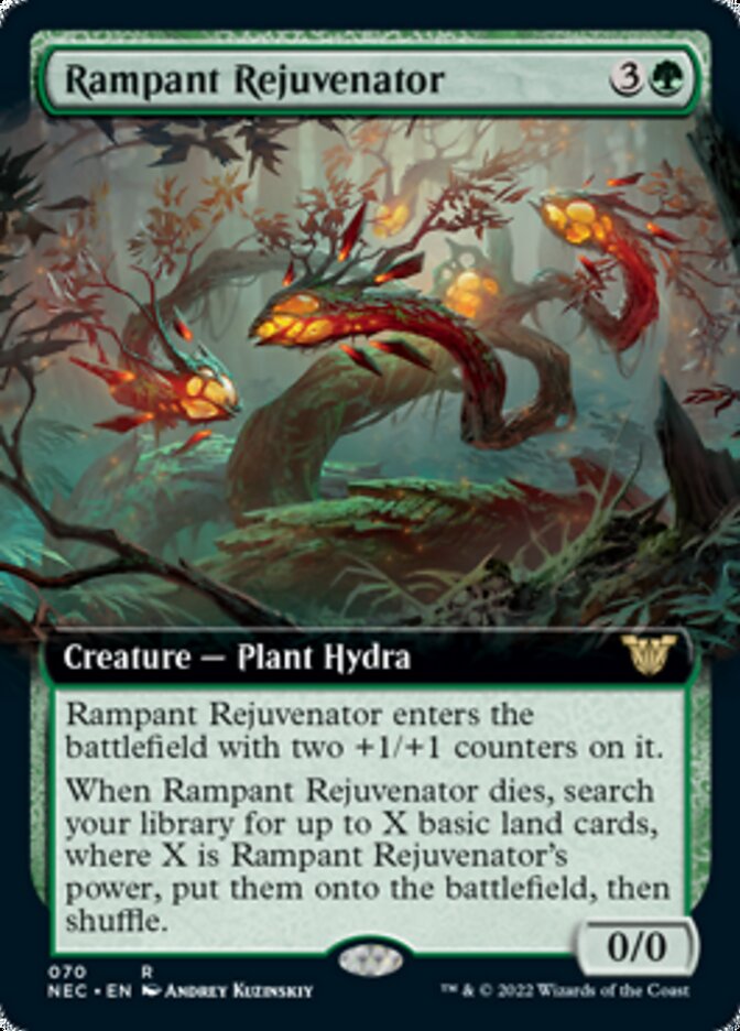 Rampant Rejuvenator (Extended Art) [Kamigawa: Neon Dynasty Commander] | Chromatic Games