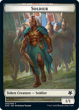 Soldier // Drake Double-Sided Token [Game Night: Free-for-All Tokens] | Chromatic Games