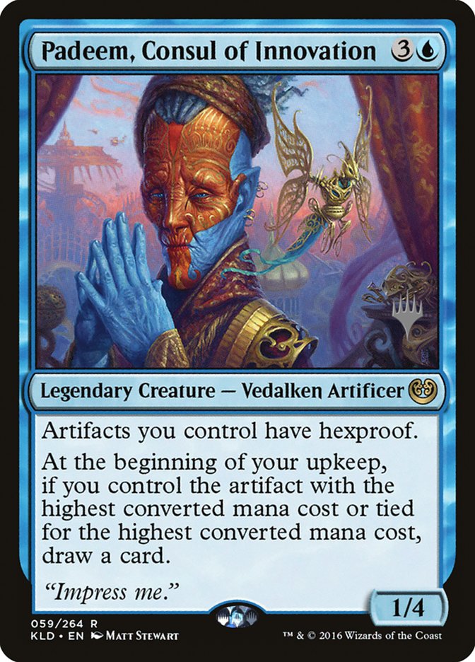 Padeem, Consul of Innovation (Promo Pack) [Kaladesh Promos] | Chromatic Games