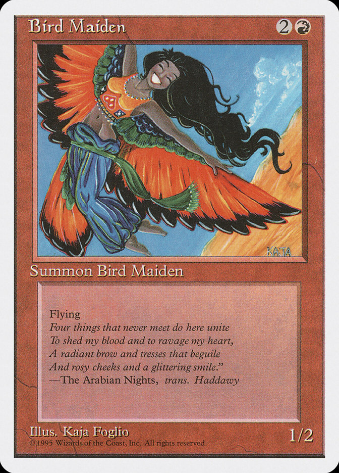 Bird Maiden [Fourth Edition] | Chromatic Games