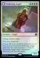 Enduring Angel // Angelic Enforcer [Innistrad: Midnight Hunt Prerelease Promos] | Chromatic Games