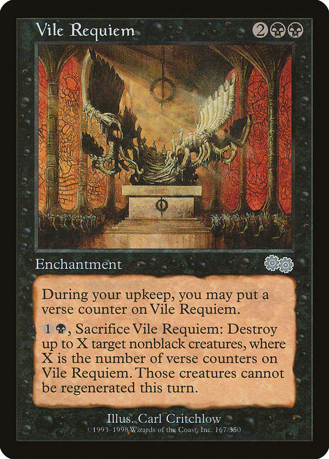 Vile Requiem [Urza's Saga] | Chromatic Games