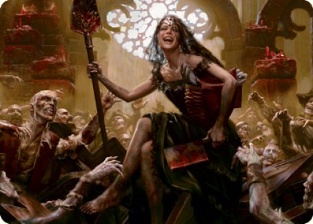 Gisa, Glorious Resurrector Art Card [Innistrad: Midnight Hunt Art Series] | Chromatic Games