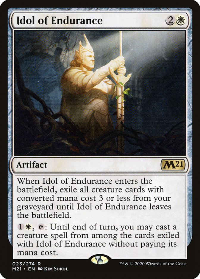 Idol of Endurance [Core Set 2021] | Chromatic Games